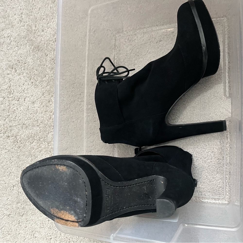 Elizabeth and James platform ankle boots